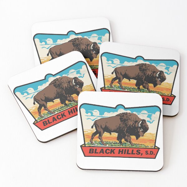 Item preview, Vintage Style Black Hills designed and sold by Decal Mania.