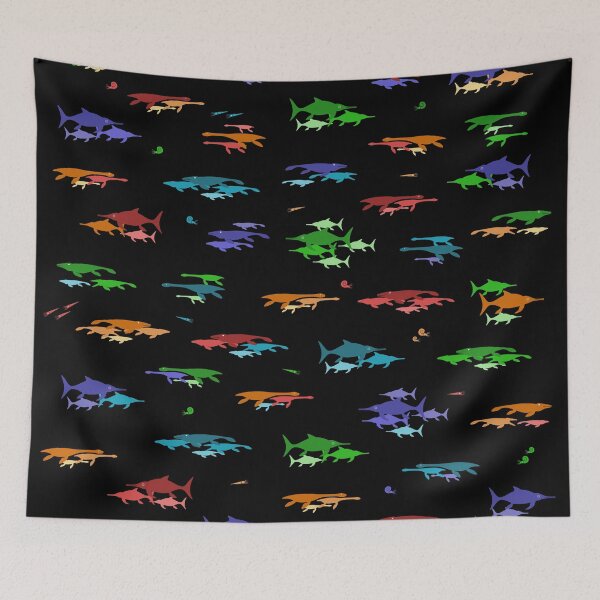 Item preview, Colorful Marine Reptiles designed and sold by The-Tome.