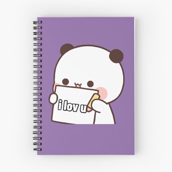 Item preview, BuBu Panda’s love message to DuDu Bear❤️ designed and sold by Pandety.
