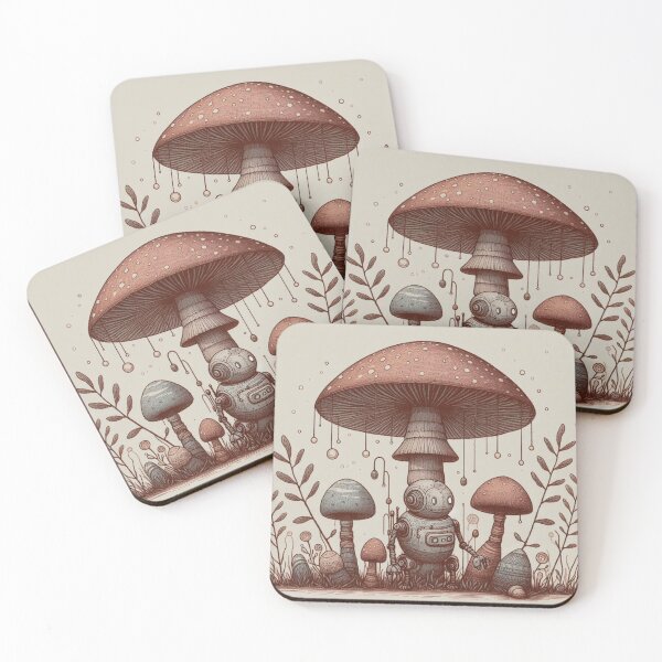 Item preview, Enchanted Mushroom Garden designed and sold by mYaro.
