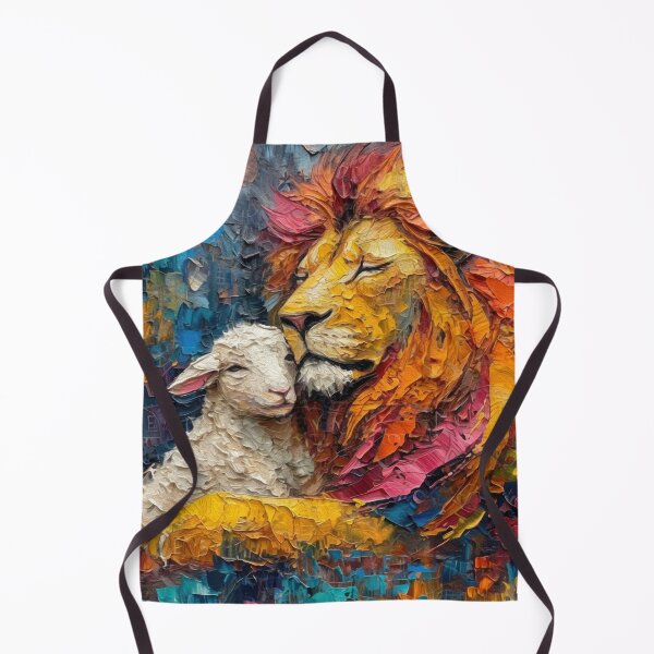 Item preview, LION AND THE LAMB designed and sold by ArtbyRolleen.