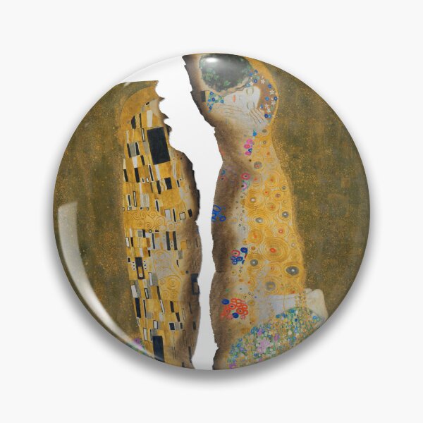 Item preview, Charred "The Kiss" by Gustav Klimt designed and sold by ArtOfSilentium.