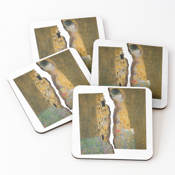 Item preview, Charred "The Kiss" by Gustav Klimt designed and sold by ArtOfSilentium.