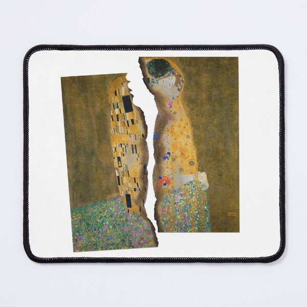 Item preview, Charred "The Kiss" by Gustav Klimt designed and sold by ArtOfSilentium.