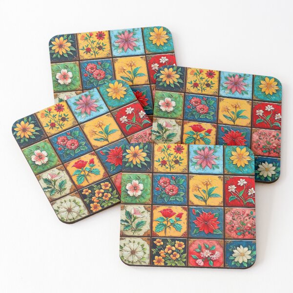 Item preview, Floral Fantasia: A Vivid Mosaic of European Folk Artistry designed and sold by stevepmp.