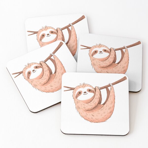 Item preview, Cute animal, sloth on a tree designed and sold by tee snap.
