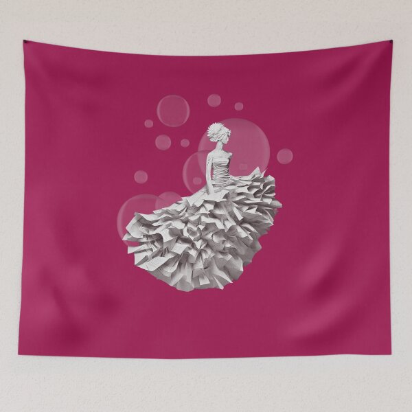 Item preview, The paper lady designed and sold by Wiesława Smolińska.