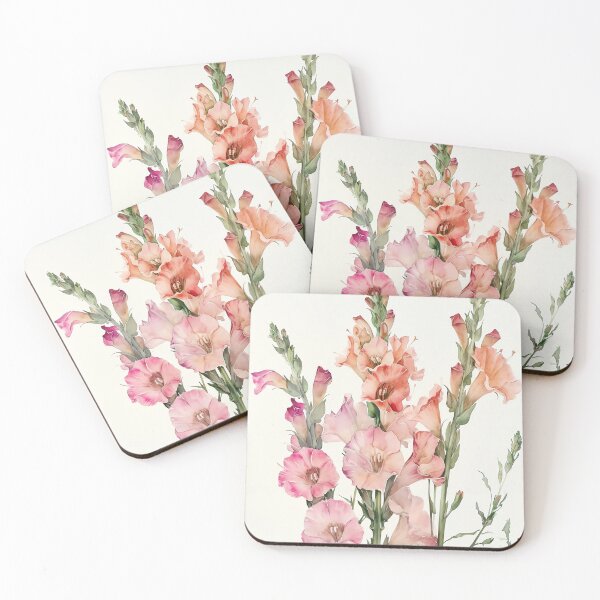 Item preview, Vibrant Spring Blossoms Series: Exquisite Snapdragons Watercolor Artwork - Floral Elegance for Home Styling & Office Decor designed and sold by Peek-Designs.