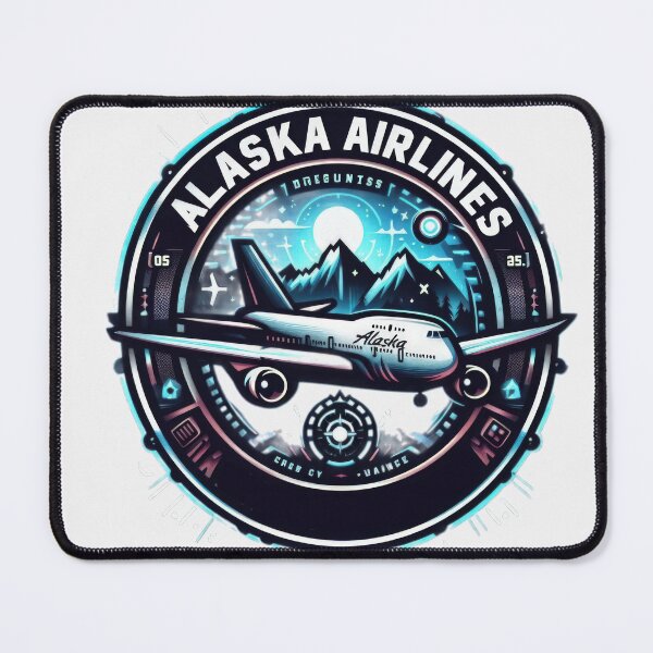 Item preview, Alaska airlines logo aviation airline designed and sold by Expressions-Sel.