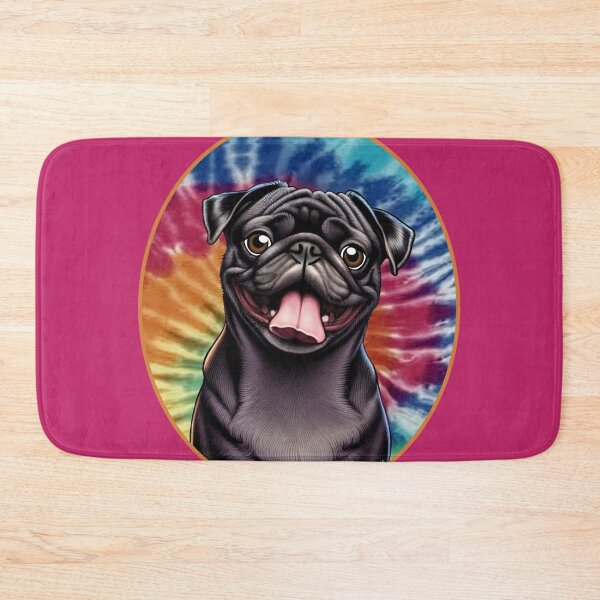 Item preview, Tie Dye Puggy designed and sold by FivePugs.