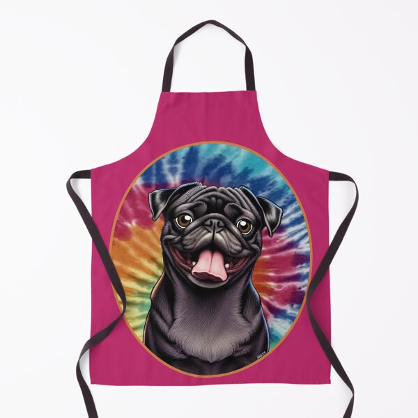 Item preview, Tie Dye Puggy designed and sold by FivePugs.