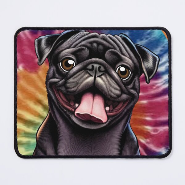Item preview, Tie Dye Puggy designed and sold by FivePugs.