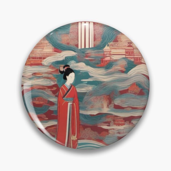 Item preview, Japonaise en méditation designed and sold by DailyShopone.