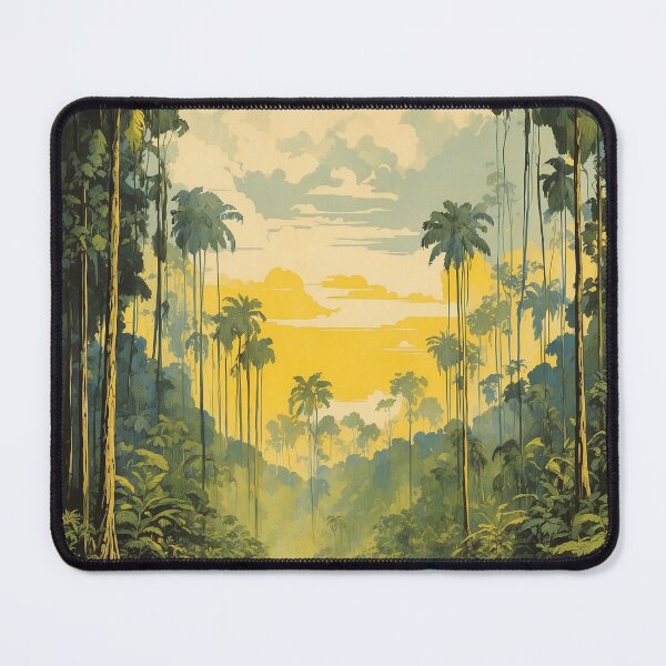 Item preview, Amazon Rainforests Brazil Vintage Poster Tourism  designed and sold by TravelersGems.