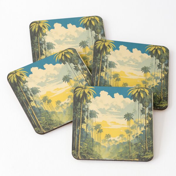 Item preview, Amazon Rainforests Brazil Vintage Poster Tourism  designed and sold by TravelersGems.