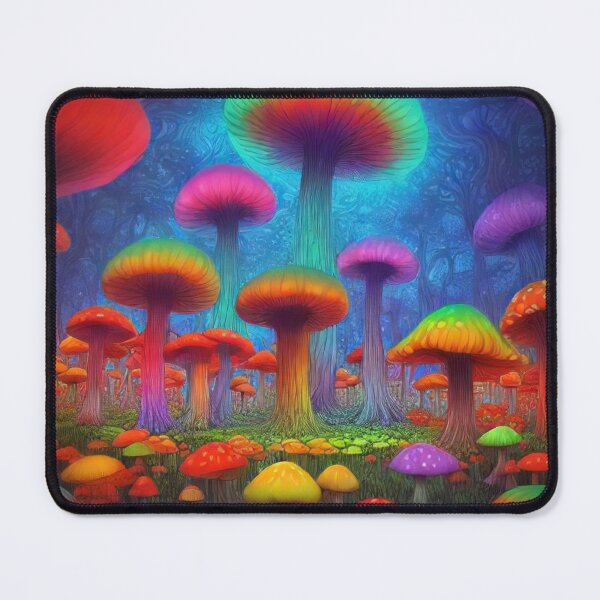 Item preview, Trippy Mushroom Forest  designed and sold by treatsntrinkets.