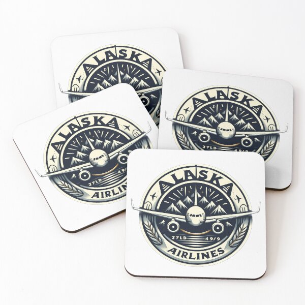 Item preview, Alaska airlines  logo  aviation runway designed and sold by Expressions-Sel.