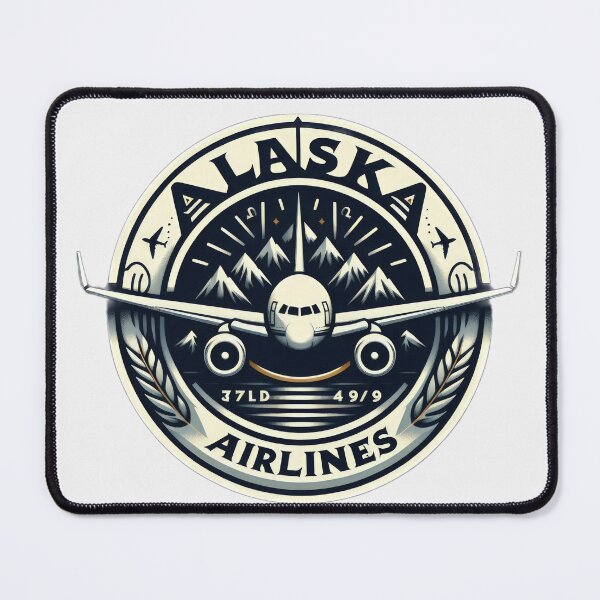 Item preview, Alaska airlines logo aviation runway designed and sold by Expressions-Sel.