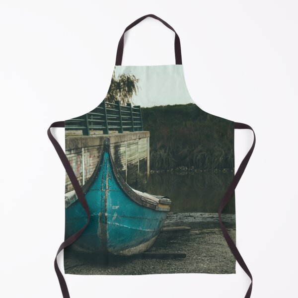 Item preview, Old blue wooden fishing boat by the river Tejo. designed and sold by João Miguel.