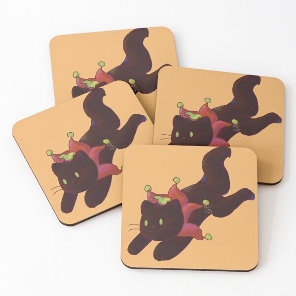 Item preview, Circus Jester Cat designed and sold by BelltheJoyful.