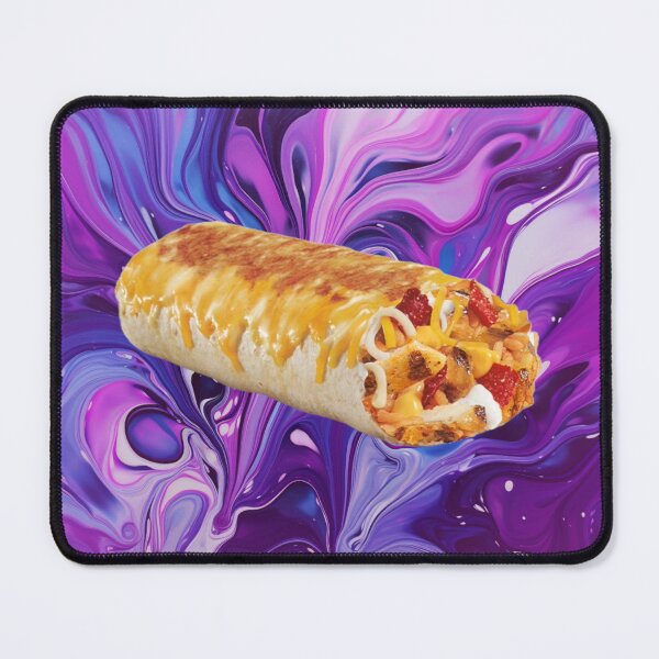 Item preview, Grilled Cheese Chicken Burrito Print designed and sold by willdunphey.