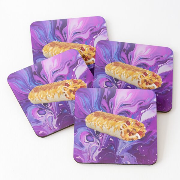 Item preview, Grilled Cheese Chicken Burrito Print designed and sold by W Designs.