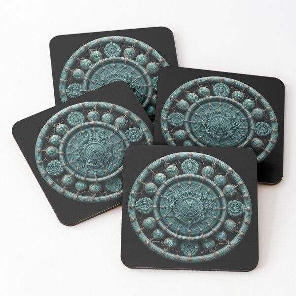 Item preview, Disco tallado de jade designed and sold by Digitalcircle.