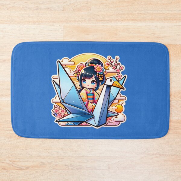 Item preview,  Origami Crane And Japanese Girl Ridding Die-Cut Sticker Volume 2 designed and sold by mymagicstoreus.