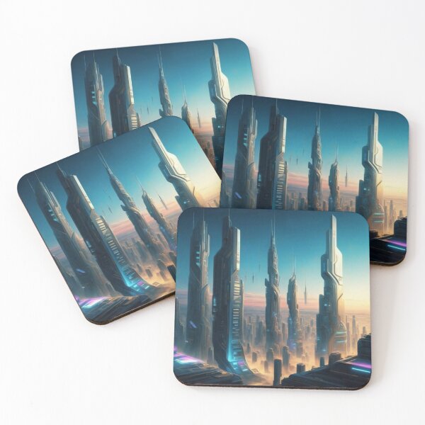 Item preview, Futuristic City designed and sold by Jeffcesories.