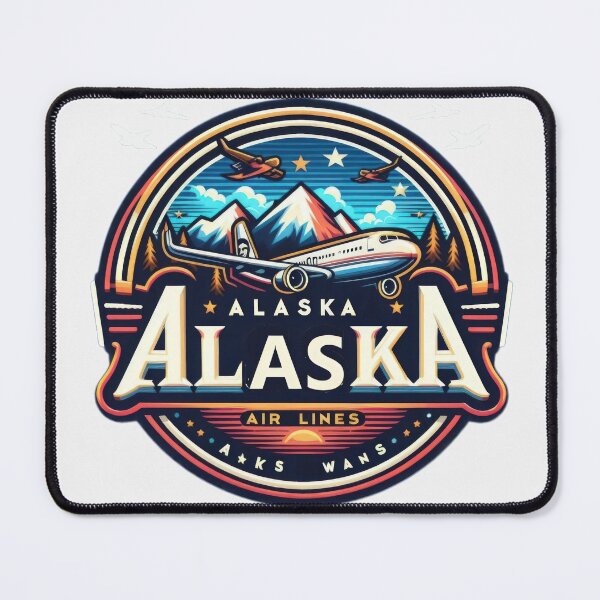 Item preview, Alaska airlines logo aviation runway designed and sold by Expressions-Sel.