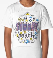 Summer beach Long T-Shirt