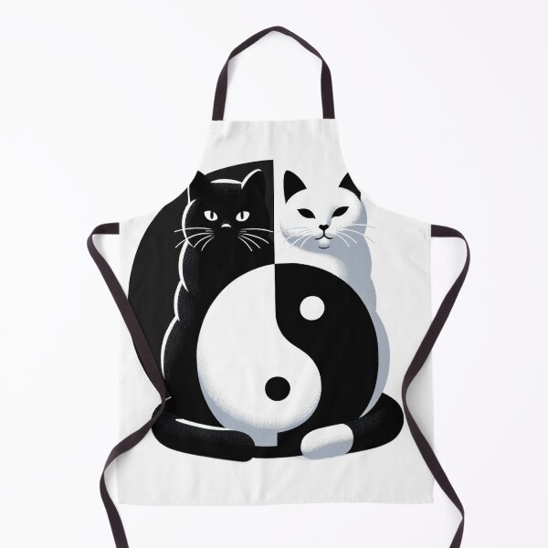 Item preview, Yin and Yang Twin Cats designed and sold by ArticCoyote.