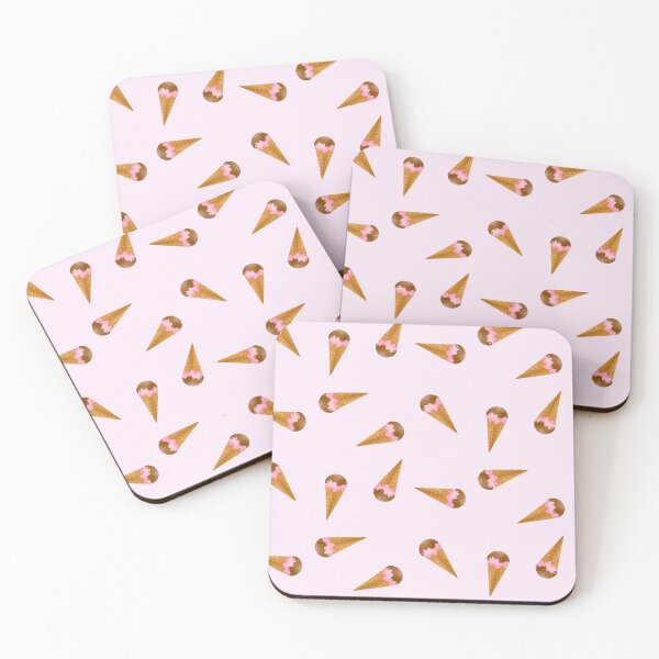 Item preview, Chocolate Strawberry Icecream with chocolate sprinkles pattern designed and sold by yoshi4C.