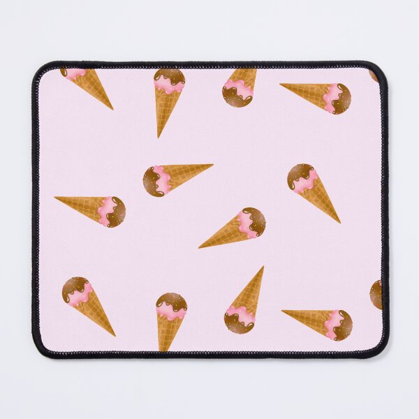 Item preview, Chocolate Strawberry Icecream with chocolate sprinkles pattern designed and sold by yoshi4C.