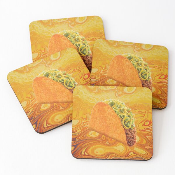 Item preview, Nacho Dorito Taco Print designed and sold by W Designs.