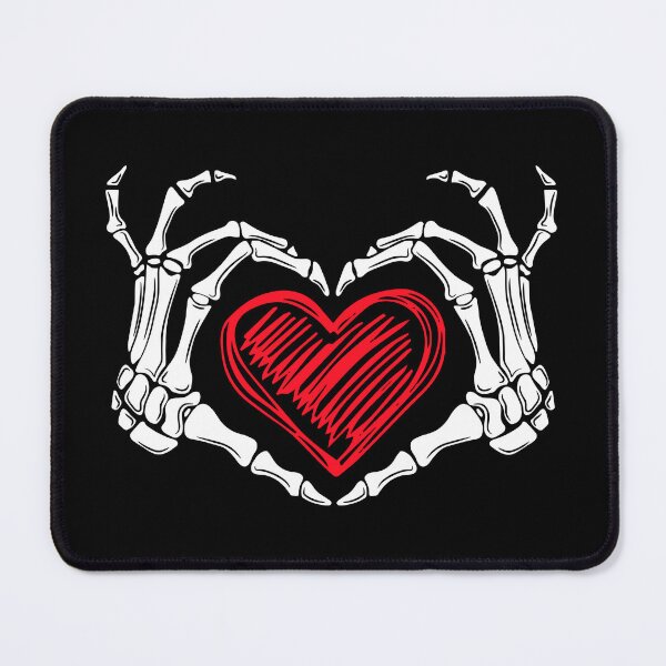 Item preview, Heart Hands Skeleton designed and sold by RedPumpFlash.