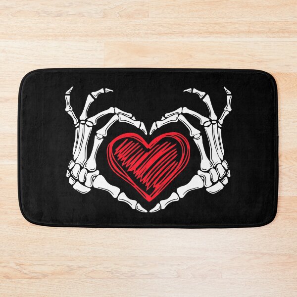 Item preview, Heart Hands Skeleton designed and sold by RedPumpFlash.