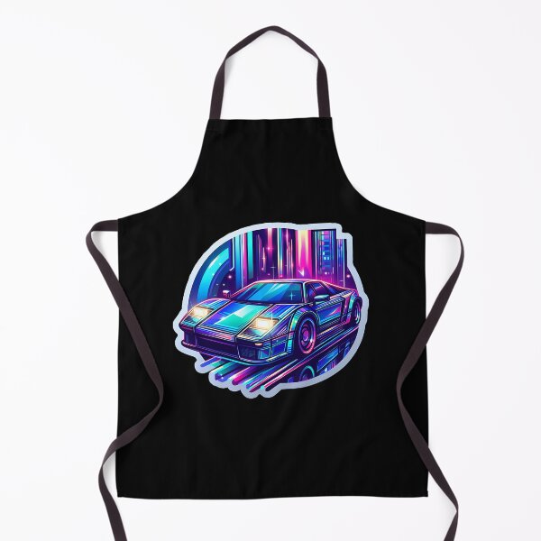 Item preview, Retro Futuristic Car Art designed and sold by DianaSadGirl.