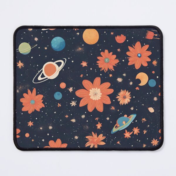 Item preview, Orange space flowers designed and sold by StellarVerse-.