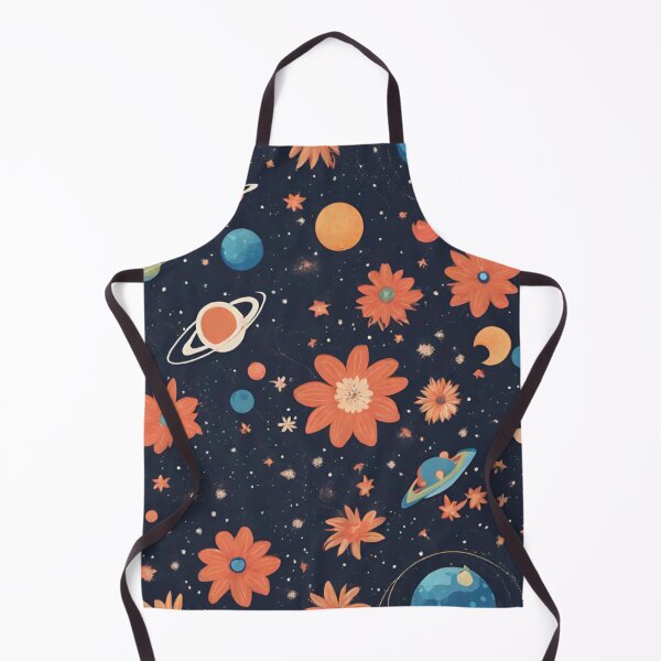 Item preview, Orange space flowers designed and sold by StellarVerse-.