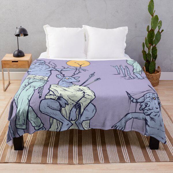 Item preview, the bull and deer at night designed and sold by altshop.