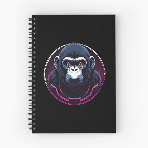 Item preview, Cyber Chimp, Techno Ape, Unique Logo Design designed and sold by Burn-Ego.