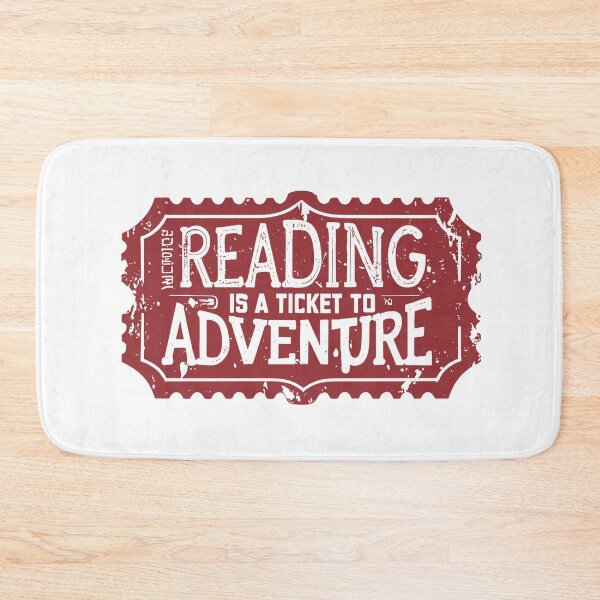 Item preview, Reading is A Ticket to Adventure 1 designed and sold by Psycho-Crazy.
