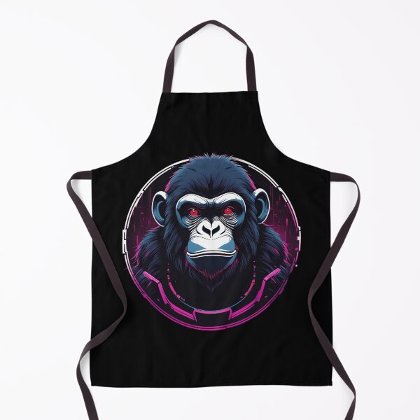 Item preview, Cyber Chimp, Techno Ape, Unique Logo Design designed and sold by Burn-Ego.