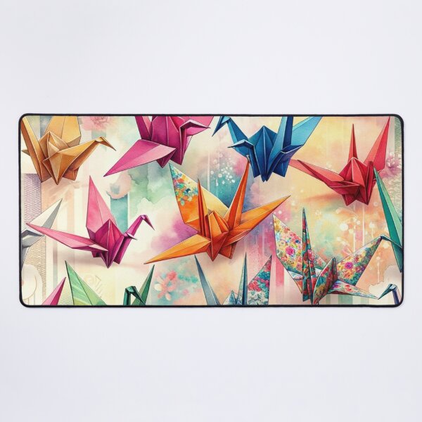 Item preview,  Colorful 3D Origami Crane Art Print Volume 2 designed and sold by mymagicstoreus.