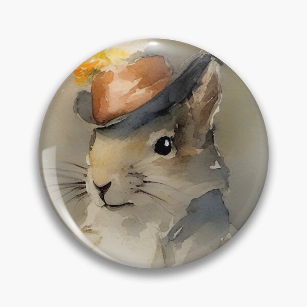 Item preview, Victorian squirrel lady, watercolor painting designed and sold by coolkatia.