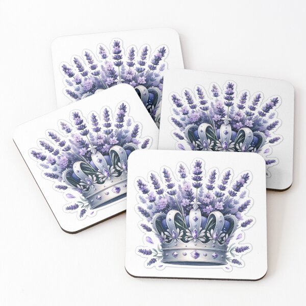Item preview, Royal Lavender Crown Sticker Art designed and sold by mymagicstoreus.