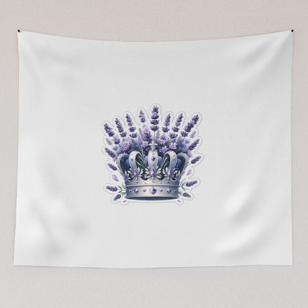 Item preview, Royal Lavender Crown Sticker Art designed and sold by mymagicstoreus.