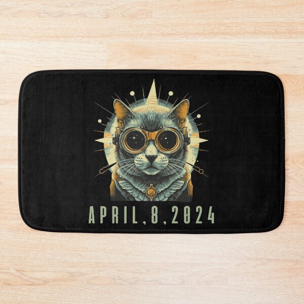 Item preview, 2024 Solar Eclipse Tshirt Cat Wearing Solar Eclipse Glasses designed and sold by rynnzz.