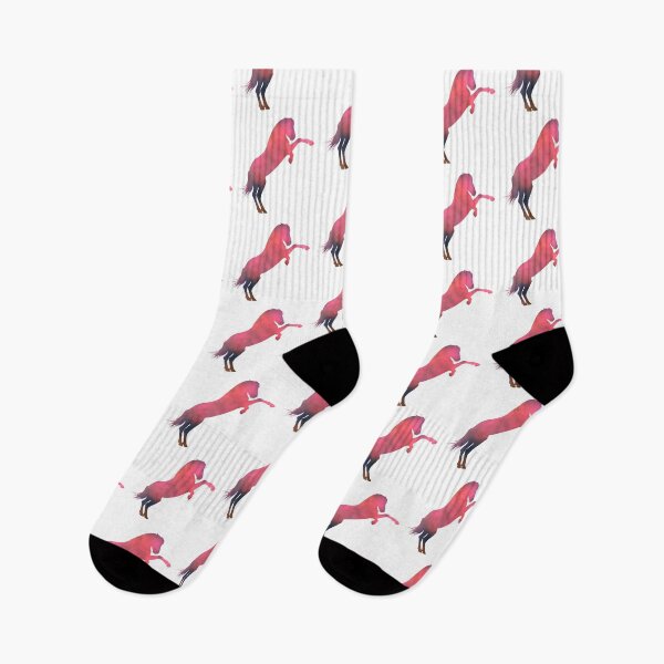 Item preview, Horse rearing in beautiful pink, for every horse girl lover! designed and sold by PICbyFemke.